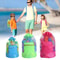 Foldable Mesh Beach Storage Backpack 0