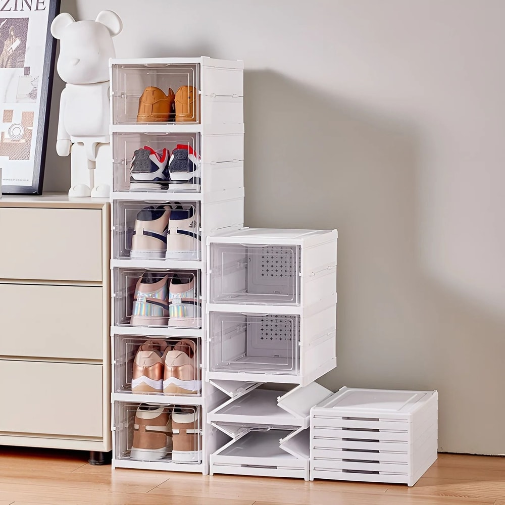 6Tier Modular HighCapacity Footwear Cabinet 0