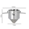 Professional Reusable Precision Extraction Sieve 5