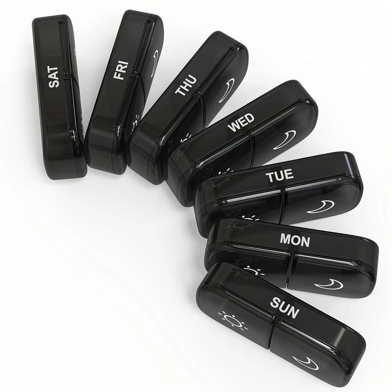 Universal Secure Weekly Health And Supplement Matrix 3