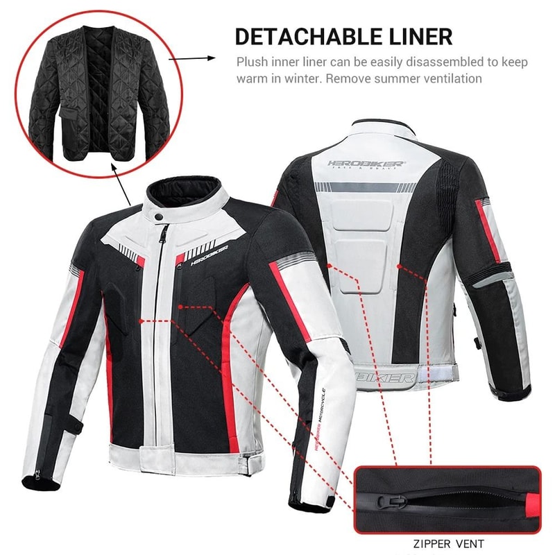 Waterproof Motorcycle Jacket And Pants Set 2