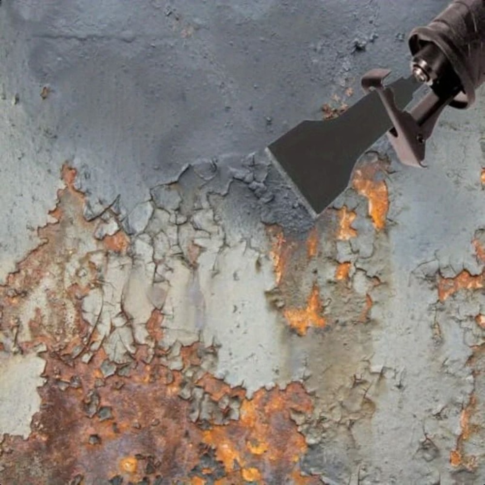 4 Piece Heavy Duty Reciprocating Saw Scraper Set 2