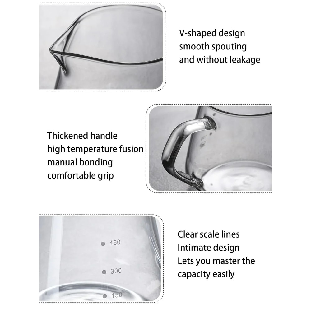 Glass Pour Over Coffee Brewer Set 5