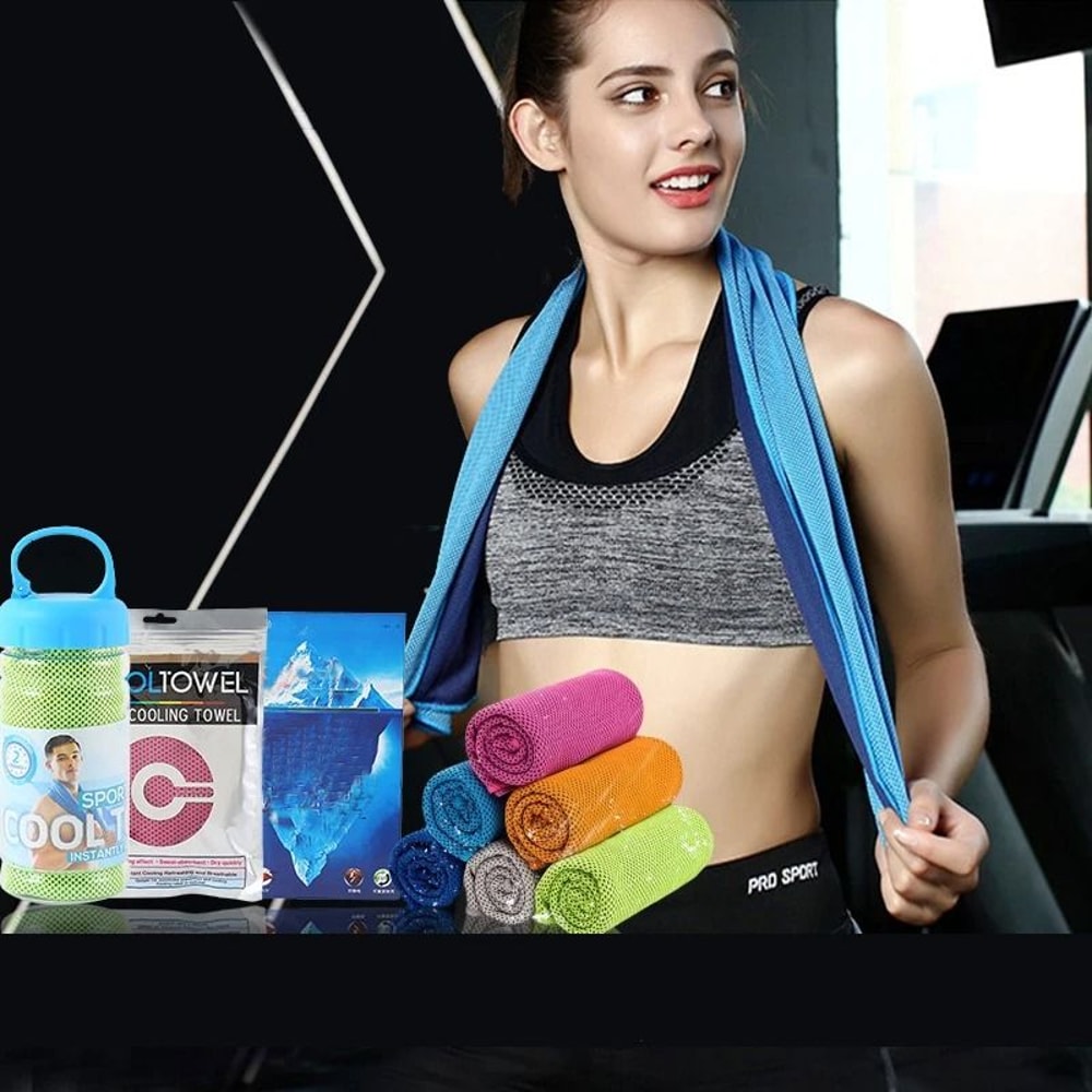 Instant Relief Microfiber Cooling Towel 2