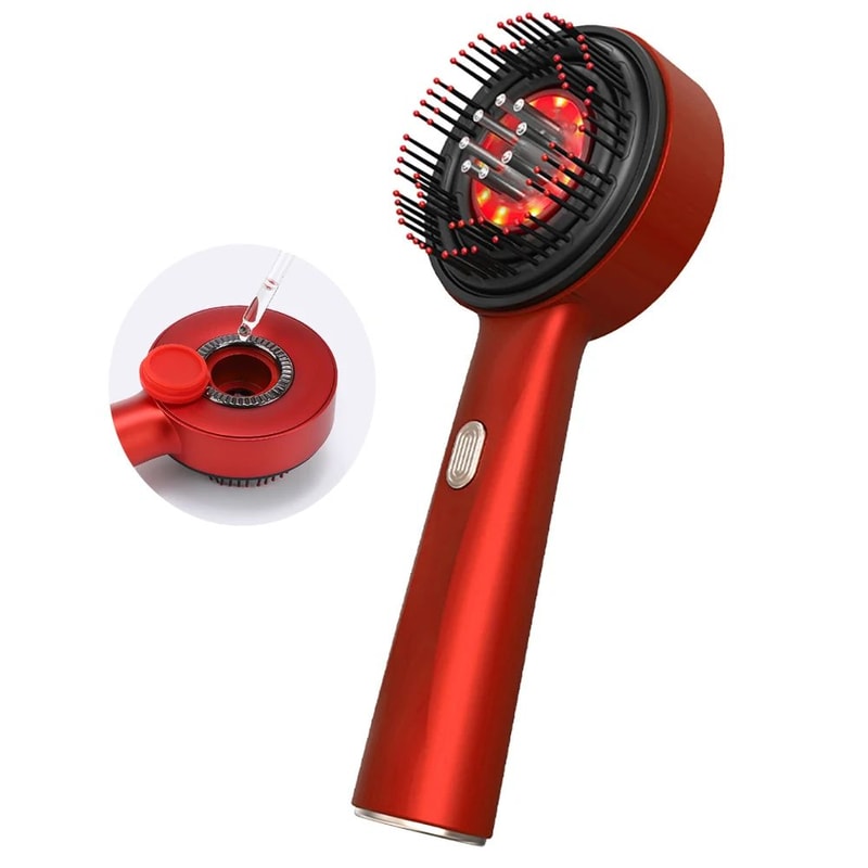 LED Scalp Massager Comb For Hair Growth And Relaxation 8