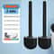 Wall Mounted Silicone Toilet Brush Set With Holder 6