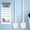 Wall Mounted Silicone Toilet Brush Set With Holder 10