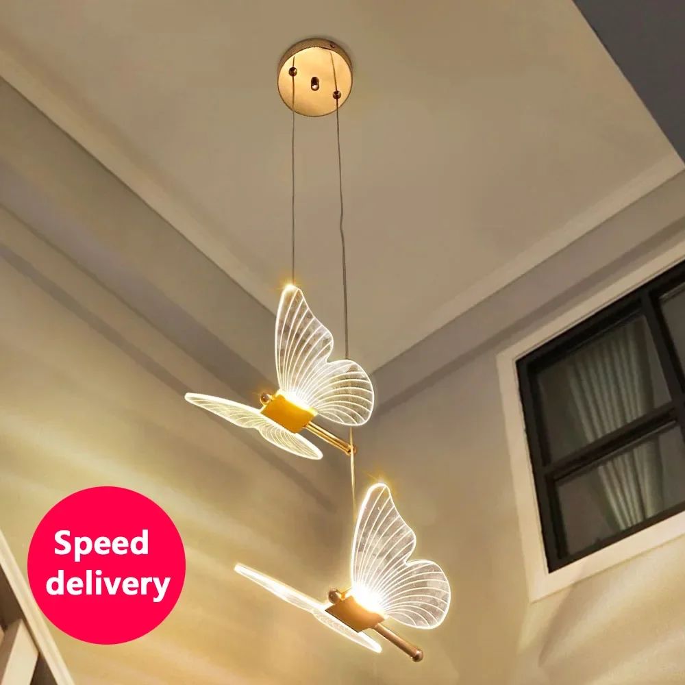 LED Butterfly Pendant Light For Modern Home Decoration 1