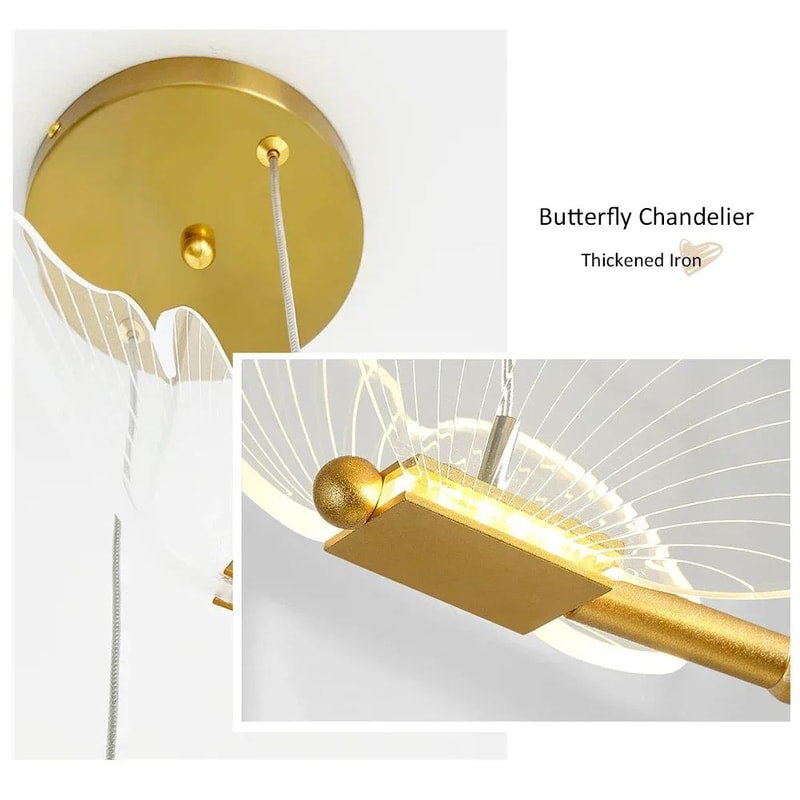 LED Butterfly Pendant Light For Modern Home Decoration 3