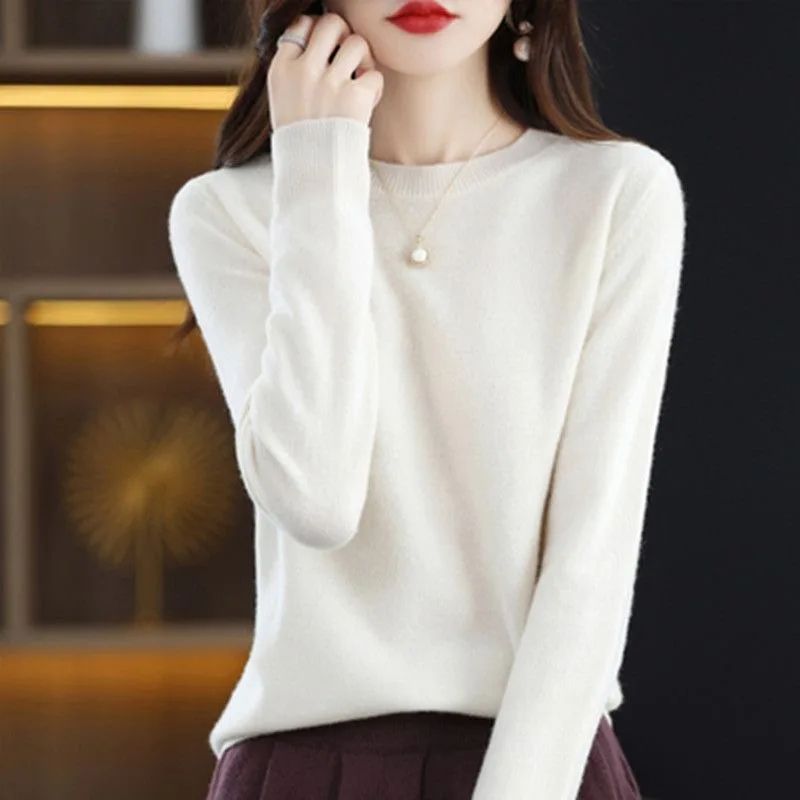 Womens Cozy Knit Pullover Sweater For Autumn And Winter 18