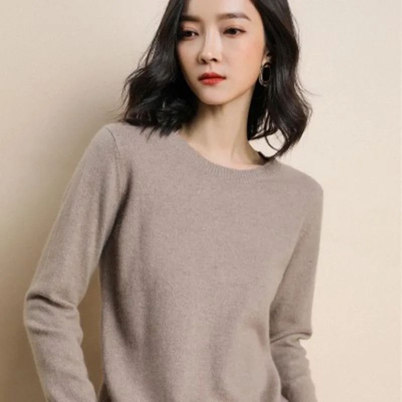 Womens Cozy Knit Pullover Sweater For Autumn And Winter 14