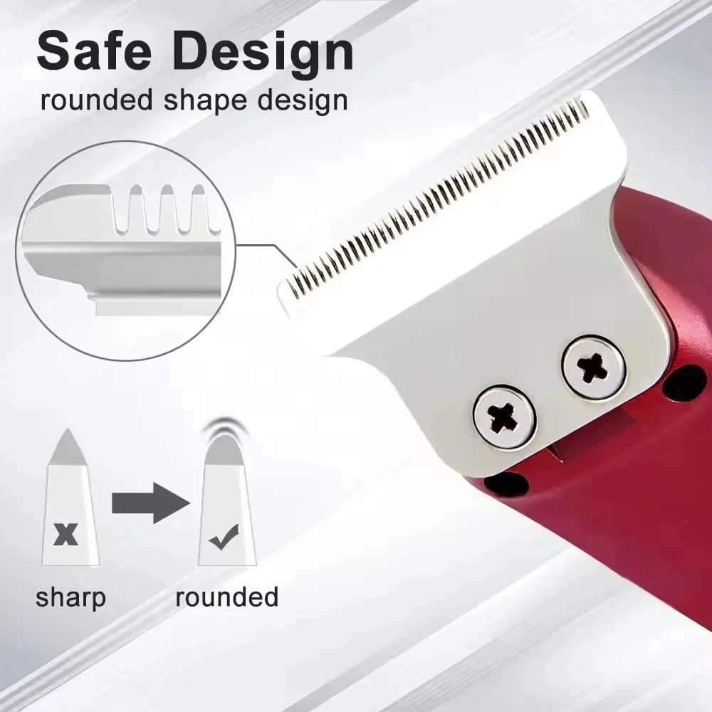 Mini Portable Electric Hair Trimmer Rechargeable Precision Hair Clipper 2