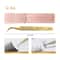 Precision Anti Slip Eyelash Extension Tweezers with Stainless Steel Fiber Tip.