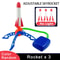 Kids Foam Rocket Launcher Toy With Air Pump And Launch Pad 7