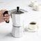 Aluminum Moka Coffee Pot For Home Office And Outdoor Brewing 5