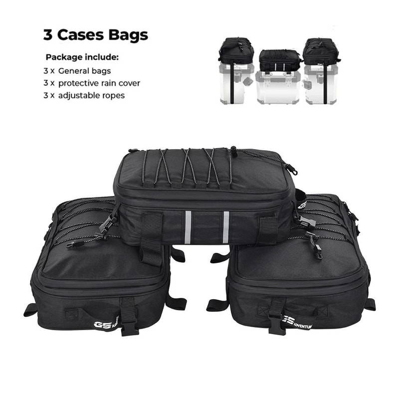 Motorcycle Saddlebag Set For BMW And Benelli Touring Models 10