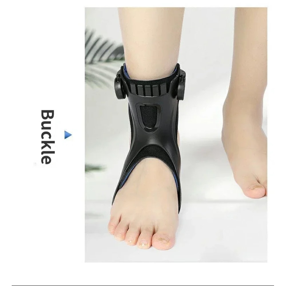 Adjustable Drop Foot Brace AFO Support for Stroke & Hemiplegia – Comfortable Walking Aid