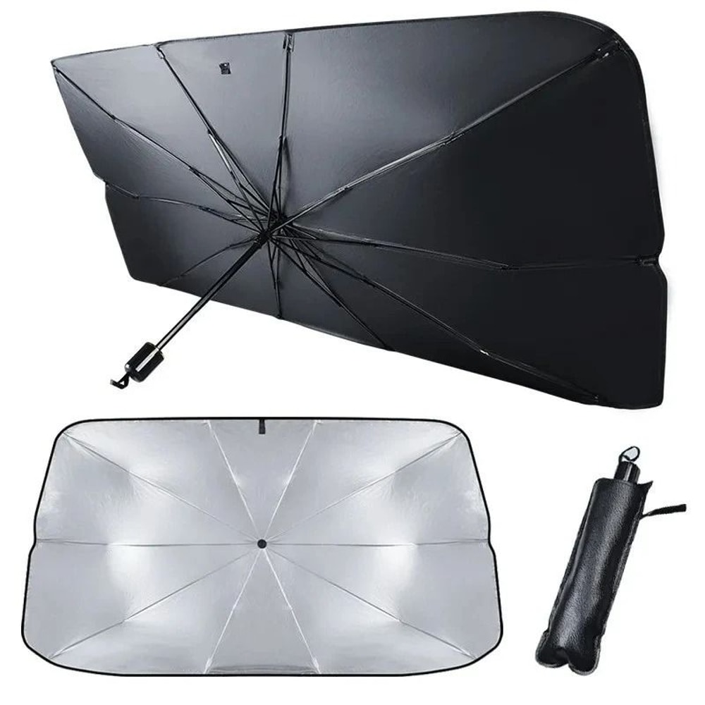 Retractable Windshield Sunshade Parasol 0