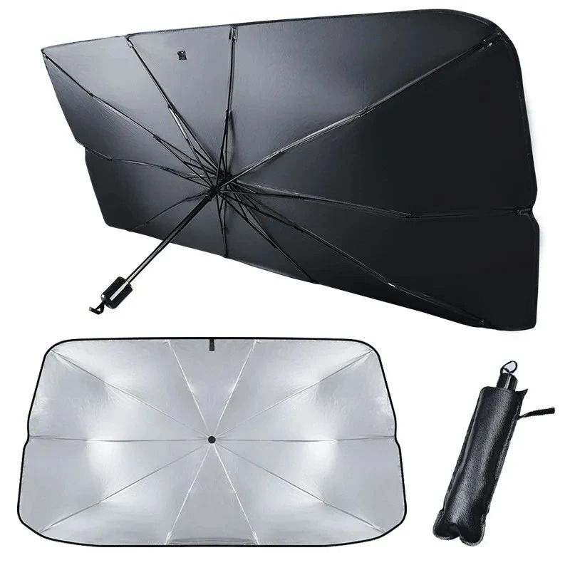 Retractable Windshield Sunshade Parasol 0