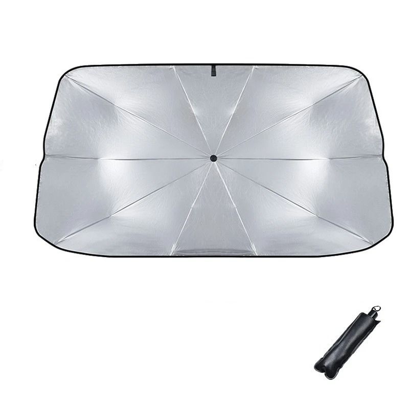 Retractable Windshield Sunshade Parasol 4