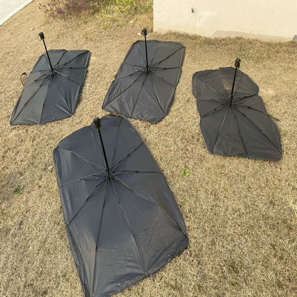 Retractable Windshield Sunshade Parasol 5