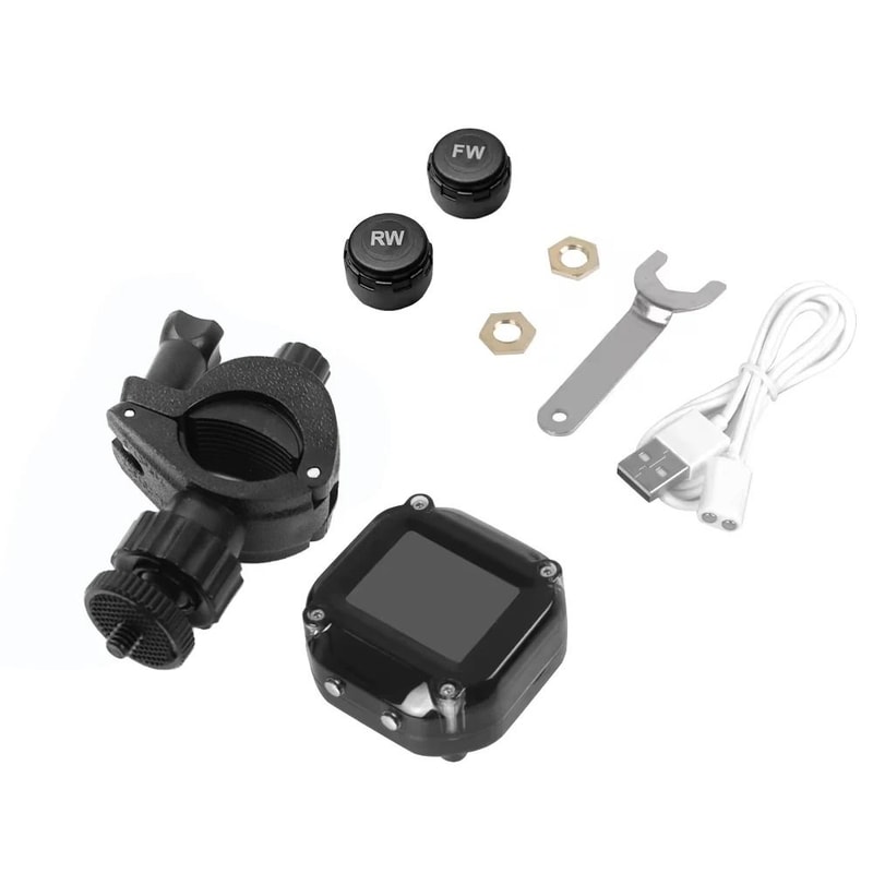 Wireless Motorcycle Tire Pressure Monitor 5