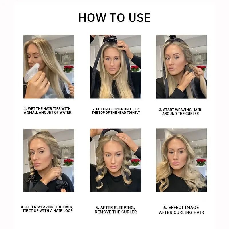 Heatless Wave Curling Set 2