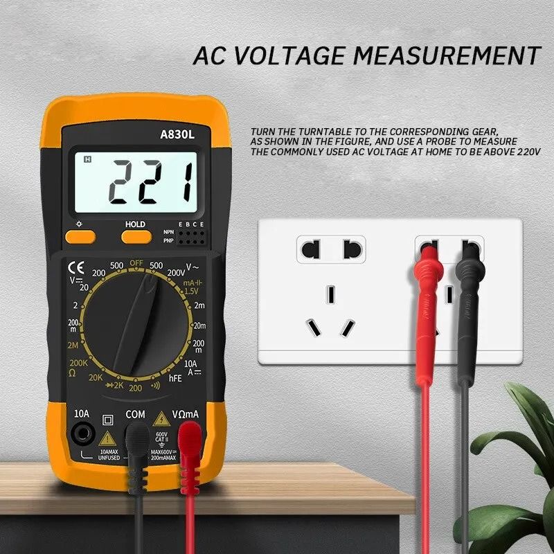 Professional Handheld Digital Multimeter 5