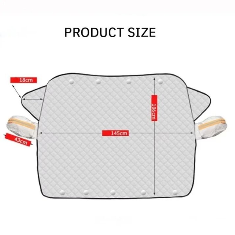 Universal Magnetic Car Windshield Shield 7