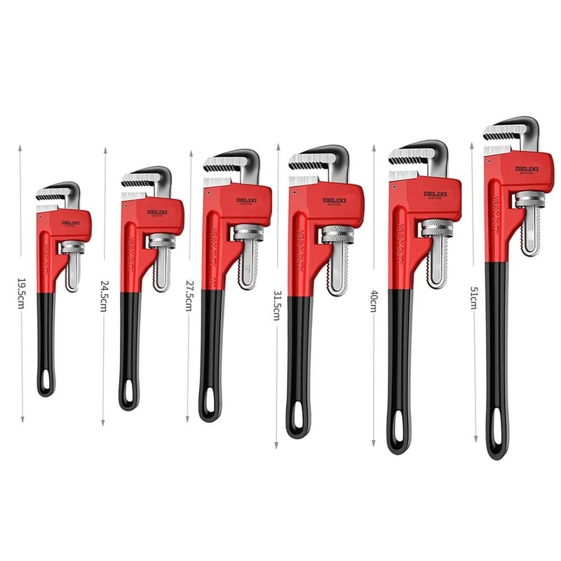 Heavy Duty Adjustable Pipe Wrench 0