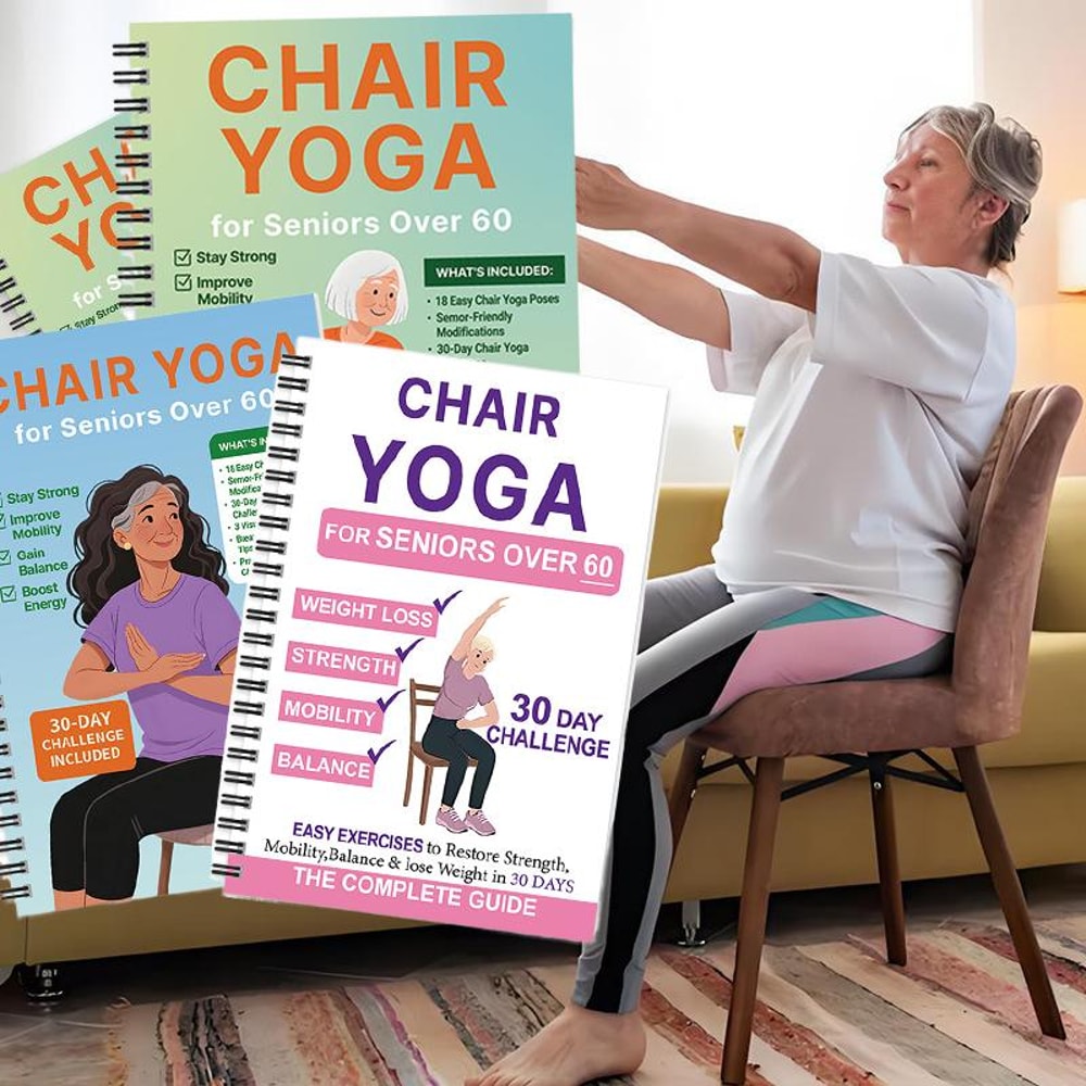 Chair Yoga Guide for Seniors for Mobility, Balance, and Safe Daily Movement at Home