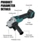 Brushless Cordless Angle Grinder 3