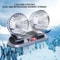 Dual Head Adjustable Vehicle Cooling Fan 4