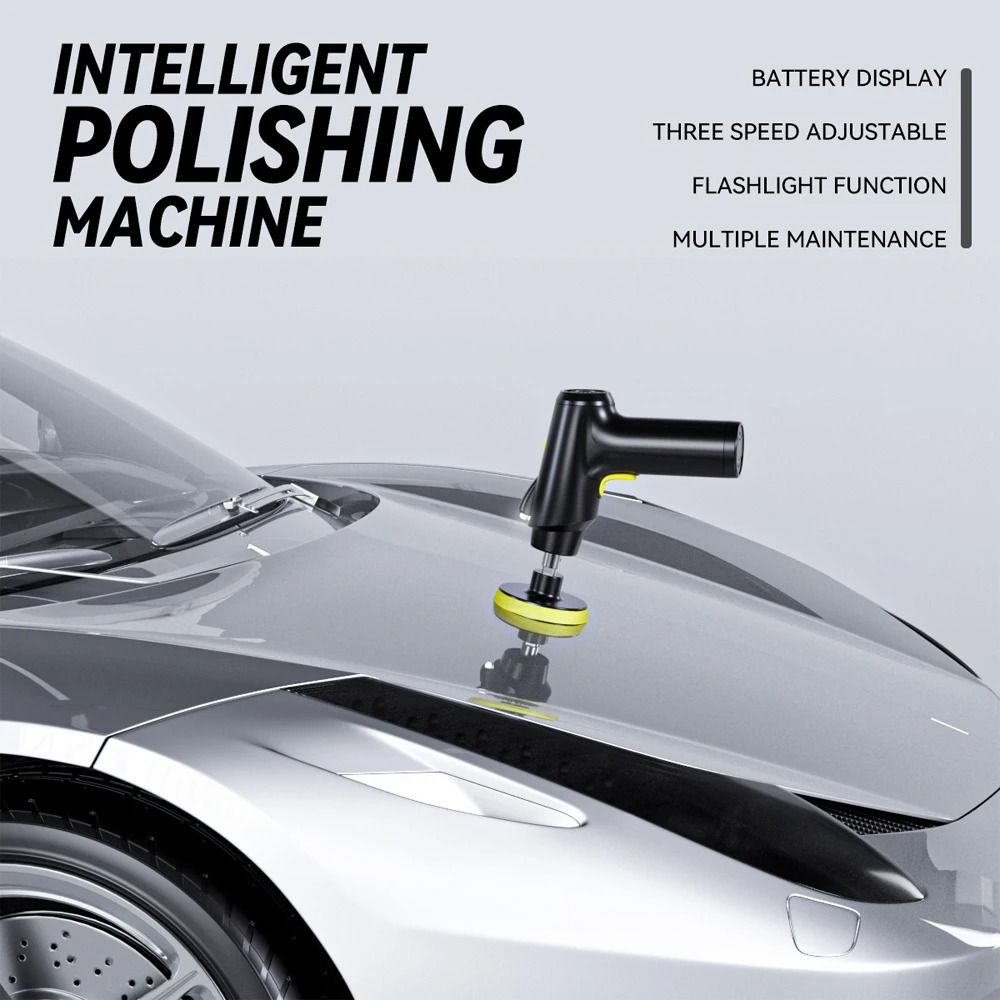 Compact Handheld Electric Car Polisher 0