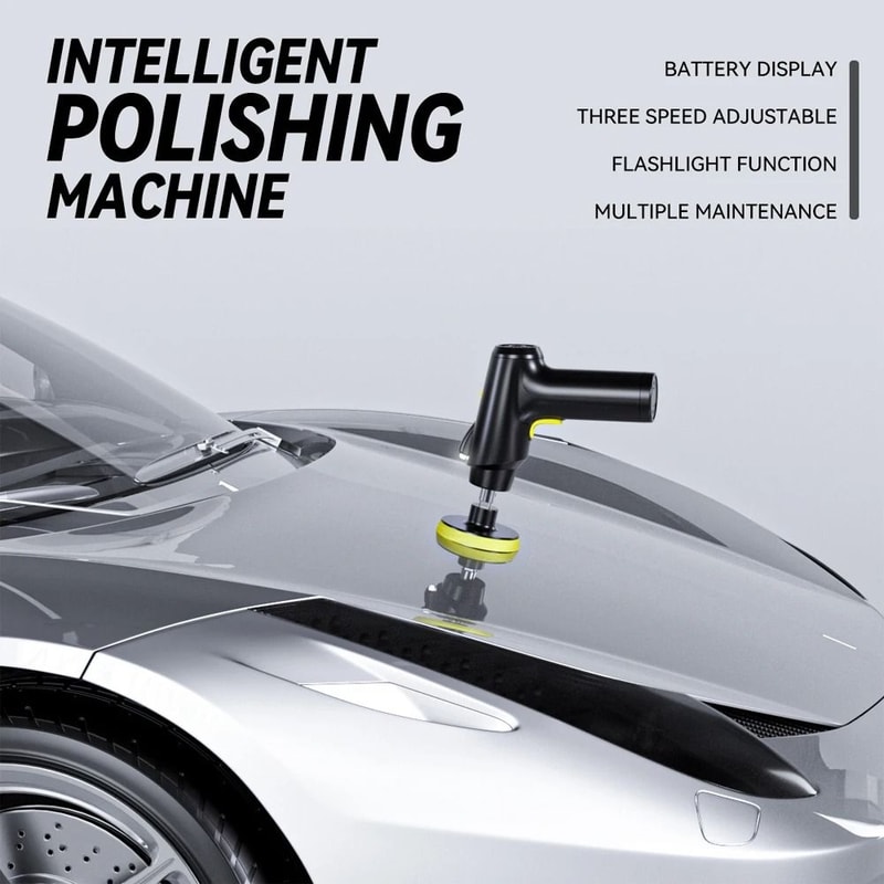 Compact Handheld Electric Car Polisher 0