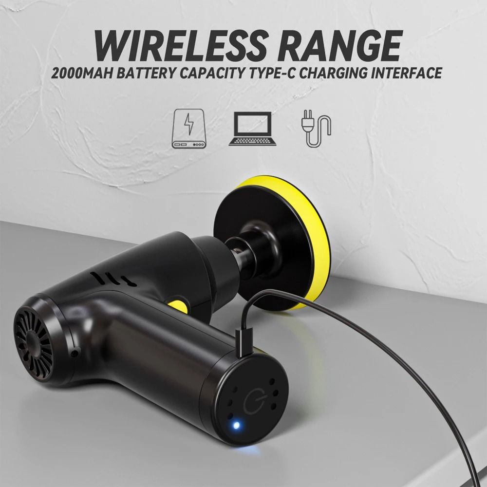 Compact Handheld Electric Car Polisher 5