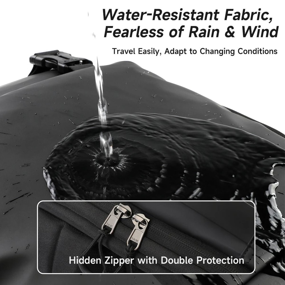 Expandable Waterproof Urban Commuter Back Pack 4