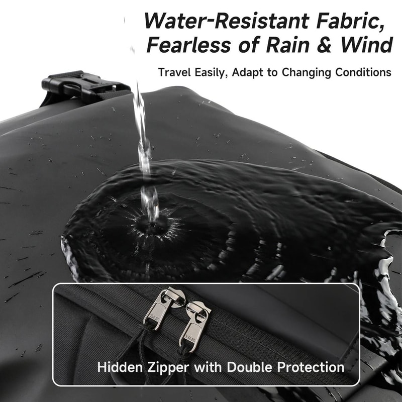 Expandable Waterproof Urban Commuter Back Pack 4