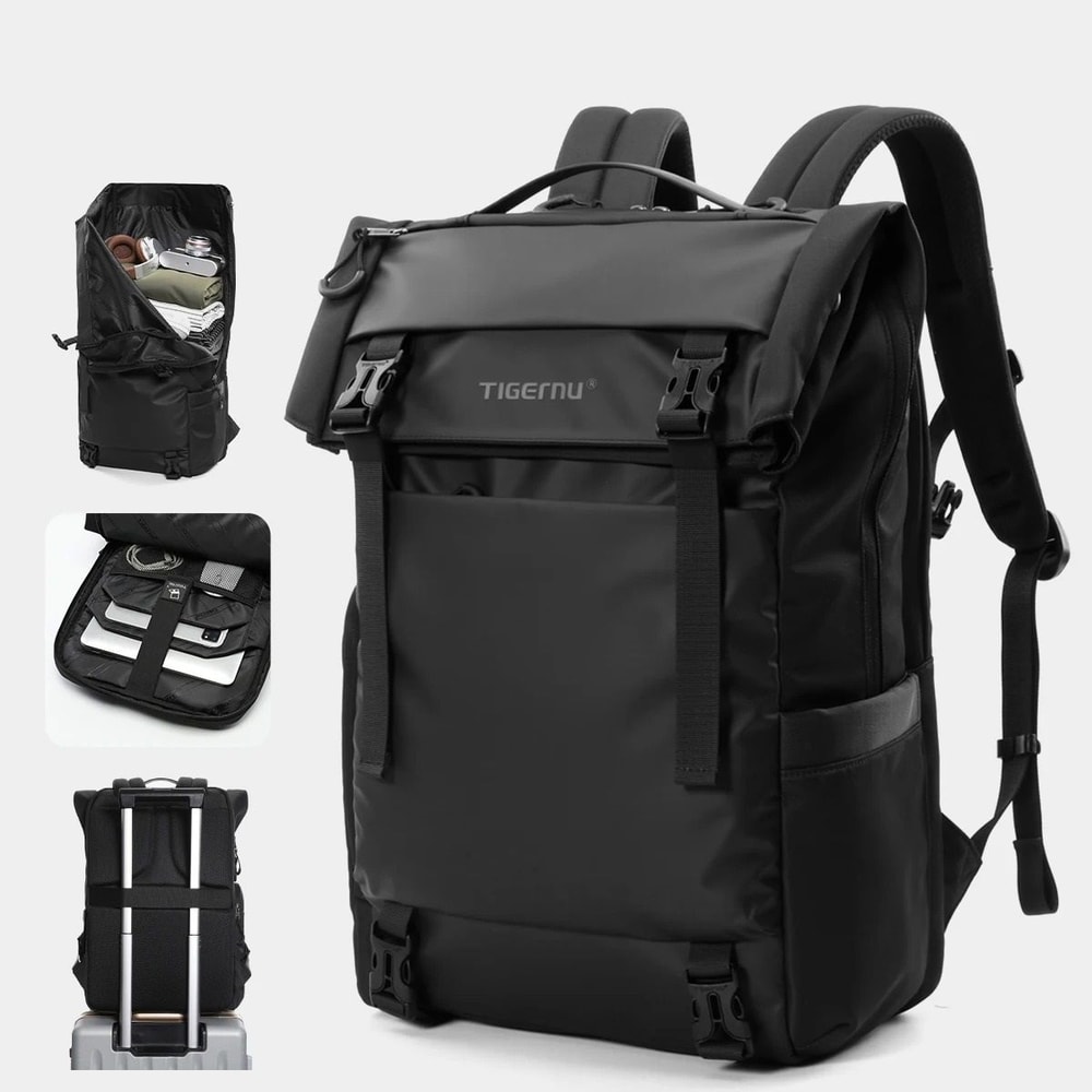 Expandable Waterproof Urban Commuter Back Pack 5