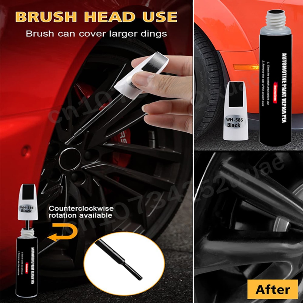 Automotive Touch Up Paint Pen For Wheels Easy Scratch Chip Repair Tool 3