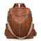 Retro Fashion PU Leather Travel Back Pack 5