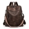 Retro Fashion PU Leather Travel Back Pack 7