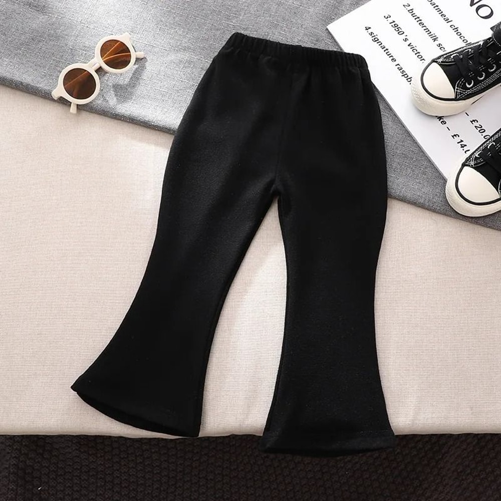Baby Girl Flared Boot Cut Leggings 6