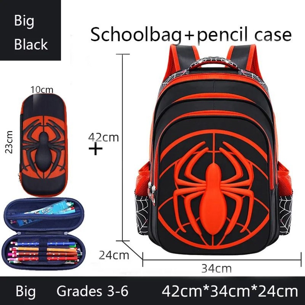Heroic Spider Waterproof Primary Back Pack Set 2