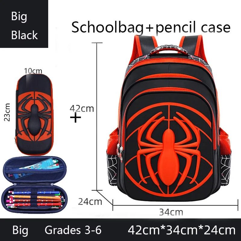 Heroic Spider Waterproof Primary Back Pack Set 2