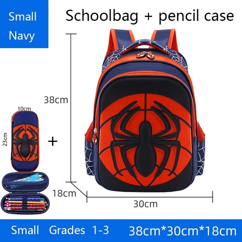Heroic Spider Waterproof Primary Back Pack Set 7