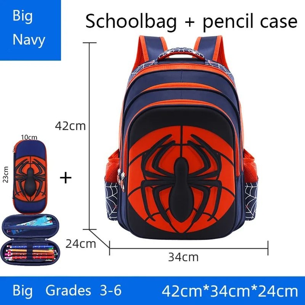 Heroic Spider Waterproof Primary Back Pack Set 9