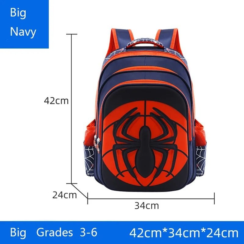 Heroic Spider Waterproof Primary Back Pack Set 12