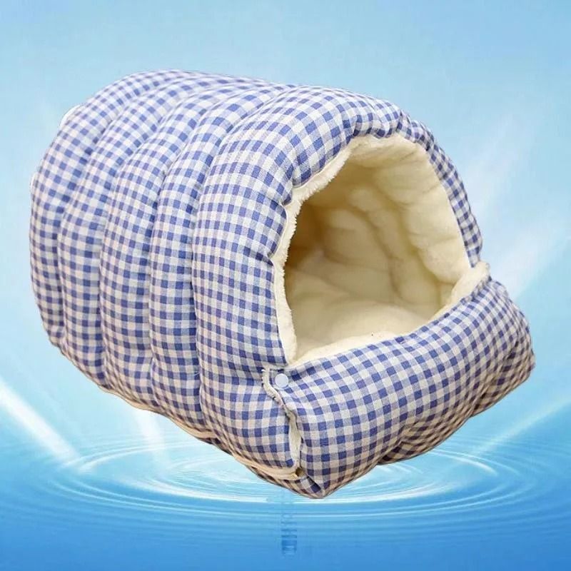 Cozy Foldable Winter Pet Sleep Bed 2