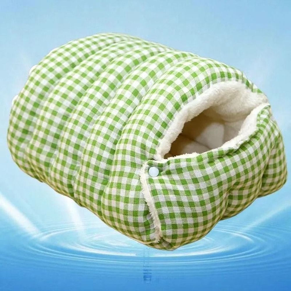 Cozy Foldable Winter Pet Sleep Bed 3